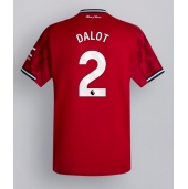Maillot de football Réplique Manchester United Diogo Dalot #2 Domicile 2025-26 Manche Courte