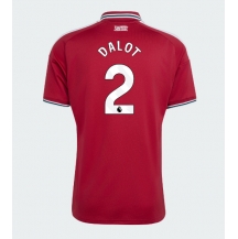 Maillot de football Réplique Manchester United Diogo Dalot #2 Domicile 2026-27 Manche Courte