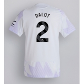 Maillot de football Réplique Manchester United Diogo Dalot #2 Extérieur 2025-26 Manche Courte