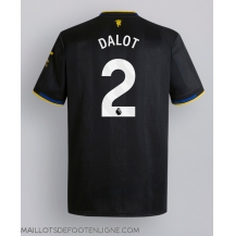 Maillot de football Réplique Manchester United Diogo Dalot #2 Troisième 2025-26 Manche Courte