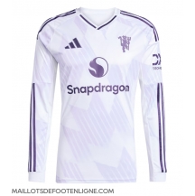 Maillot de football Réplique Manchester United Extérieur 2025-26 Manche Longue