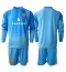 Maillot de football Réplique Manchester United Gardien de but Domicile Enfant 2025-26 Manche Longue (+ Pantalon court)