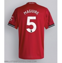 Maillot de football Réplique Manchester United Harry Maguire #5 Domicile 2025-26 Manche Courte