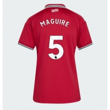 Maillot de football Réplique Manchester United Harry Maguire #5 Domicile Femme 2026-27 Manche Courte