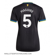 Maillot de football Réplique Manchester United Harry Maguire #5 Troisième Femme 2025-26 Manche Courte