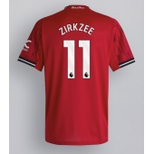 Maillot de football Réplique Manchester United Joshua Zirkzee #11 Domicile 2025-26 Manche Courte