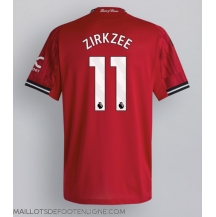 Maillot de football Réplique Manchester United Joshua Zirkzee #11 Domicile 2025-26 Manche Courte
