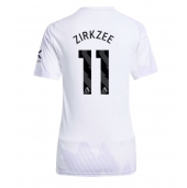 Maillot de football Réplique Manchester United Joshua Zirkzee #11 Extérieur Femme 2025-26 Manche Courte