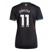 Maillot de football Réplique Manchester United Joshua Zirkzee #11 Troisième Femme 2025-26 Manche Courte