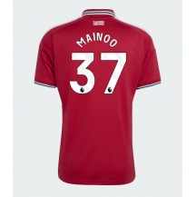 Maillot de football Réplique Manchester United Kobbie Mainoo #37 Domicile 2026-27 Manche Courte
