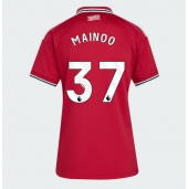 Maillot de football Réplique Manchester United Kobbie Mainoo #37 Domicile Femme 2026-27 Manche Courte