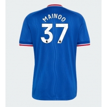 Maillot de football Réplique Manchester United Kobbie Mainoo #37 Extérieur 2026-27 Manche Courte