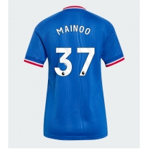 Maillot de football Réplique Manchester United Kobbie Mainoo #37 Extérieur Femme 2026-27 Manche Courte
