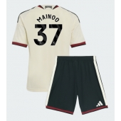 Maillot de football Réplique Manchester United Kobbie Mainoo #37 Troisième Enfant 2026-27 Manche Courte (+ Pantalon court)