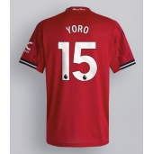 Maillot de football Réplique Manchester United Leny Yoro #15 Domicile 2025-26 Manche Courte