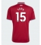 Maillot de football Réplique Manchester United Leny Yoro #15 Domicile 2026-27 Manche Courte
