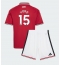Maillot de football Réplique Manchester United Leny Yoro #15 Domicile Enfant 2026-27 Manche Courte (+ Pantalon court)