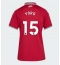 Maillot de football Réplique Manchester United Leny Yoro #15 Domicile Femme 2026-27 Manche Courte