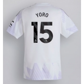 Maillot de football Réplique Manchester United Leny Yoro #15 Extérieur 2025-26 Manche Courte