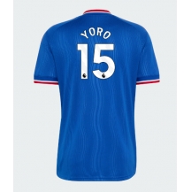 Maillot de football Réplique Manchester United Leny Yoro #15 Extérieur 2026-27 Manche Courte