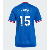 Maillot de football Réplique Manchester United Leny Yoro #15 Extérieur Femme 2026-27 Manche Courte