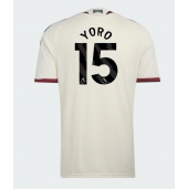 Maillot de football Réplique Manchester United Leny Yoro #15 Troisième 2026-27 Manche Courte