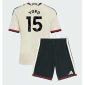 Maillot de football Réplique Manchester United Leny Yoro #15 Troisième Enfant 2026-27 Manche Courte (+ Pantalon court)