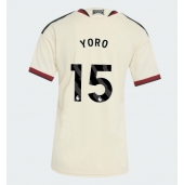 Maillot de football Réplique Manchester United Leny Yoro #15 Troisième Femme 2026-27 Manche Courte