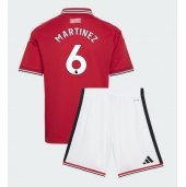 Maillot de football Réplique Manchester United Lisandro Martinez #6 Domicile Enfant 2026-27 Manche Courte (+ Pantalon court)