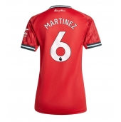 Maillot de football Réplique Manchester United Lisandro Martinez #6 Domicile Femme 2025-26 Manche Courte