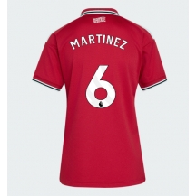 Maillot de football Réplique Manchester United Lisandro Martinez #6 Domicile Femme 2026-27 Manche Courte