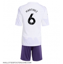 Maillot de football Réplique Manchester United Lisandro Martinez #6 Extérieur Enfant 2025-26 Manche Courte (+ Pantalon court)