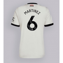 Maillot de football Réplique Manchester United Lisandro Martinez #6 Troisième 2024-25 Manche Courte