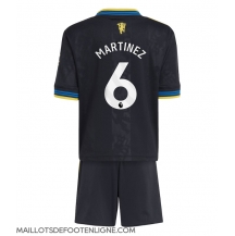 Maillot de football Réplique Manchester United Lisandro Martinez #6 Troisième Enfant 2025-26 Manche Courte (+ Pantalon court)