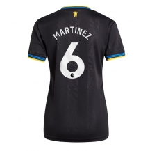 Maillot de football Réplique Manchester United Lisandro Martinez #6 Troisième Femme 2025-26 Manche Courte