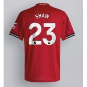 Maillot de football Réplique Manchester United Luke Shaw #23 Domicile 2025-26 Manche Courte