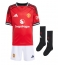 Maillot de football Réplique Manchester United Luke Shaw #23 Domicile Enfant 2025-26 Manche Courte (+ Pantalon court)