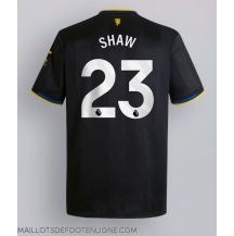 Maillot de football Réplique Manchester United Luke Shaw #23 Troisième 2025-26 Manche Courte