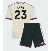 Maillot de football Réplique Manchester United Luke Shaw #23 Troisième Enfant 2026-27 Manche Courte (+ Pantalon court)