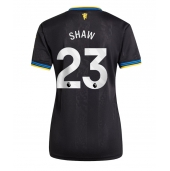 Maillot de football Réplique Manchester United Luke Shaw #23 Troisième Femme 2025-26 Manche Courte