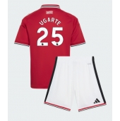 Maillot de football Réplique Manchester United Manuel Ugarte #25 Domicile Enfant 2026-27 Manche Courte (+ Pantalon court)
