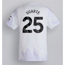 Maillot de football Réplique Manchester United Manuel Ugarte #25 Extérieur 2025-26 Manche Courte