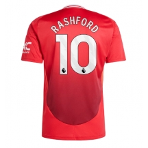 Maillot de football Réplique Manchester United Marcus Rashford #10 Domicile 2024-25 Manche Courte