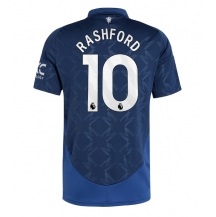 Maillot de football Réplique Manchester United Marcus Rashford #10 Extérieur 2024-25 Manche Courte