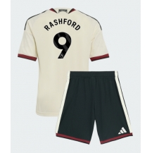 Maillot de football Réplique Manchester United Marcus Rashford #9 Troisième Enfant 2026-27 Manche Courte (+ Pantalon court)