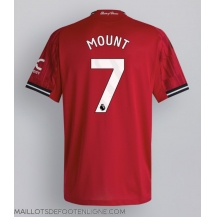 Maillot de football Réplique Manchester United Mason Mount #7 Domicile 2025-26 Manche Courte