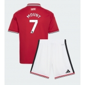 Maillot de football Réplique Manchester United Mason Mount #7 Domicile Enfant 2026-27 Manche Courte (+ Pantalon court)