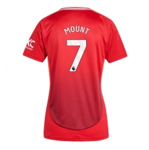 Maillot de football Réplique Manchester United Mason Mount #7 Domicile Femme 2024-25 Manche Courte