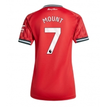 Maillot de football Réplique Manchester United Mason Mount #7 Domicile Femme 2025-26 Manche Courte
