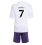 Maillot de football Réplique Manchester United Mason Mount #7 Extérieur Enfant 2025-26 Manche Courte (+ Pantalon court)